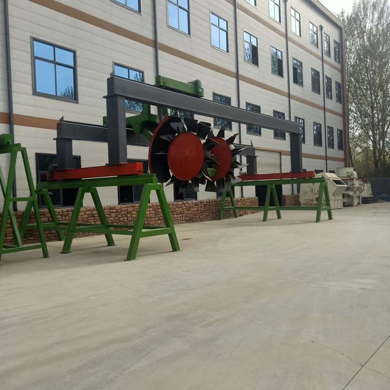 Organisches Düngemittel-Fertigungsstraße-organisches Material, das 5000-60000t/y aufbereitet