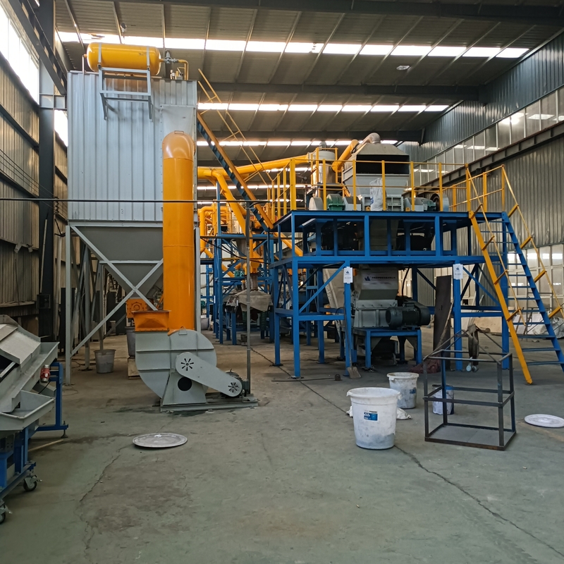 Haushaltsabfall-Sortiermaschine HC-264 für Lithium-Ionen-Recyclinganlage