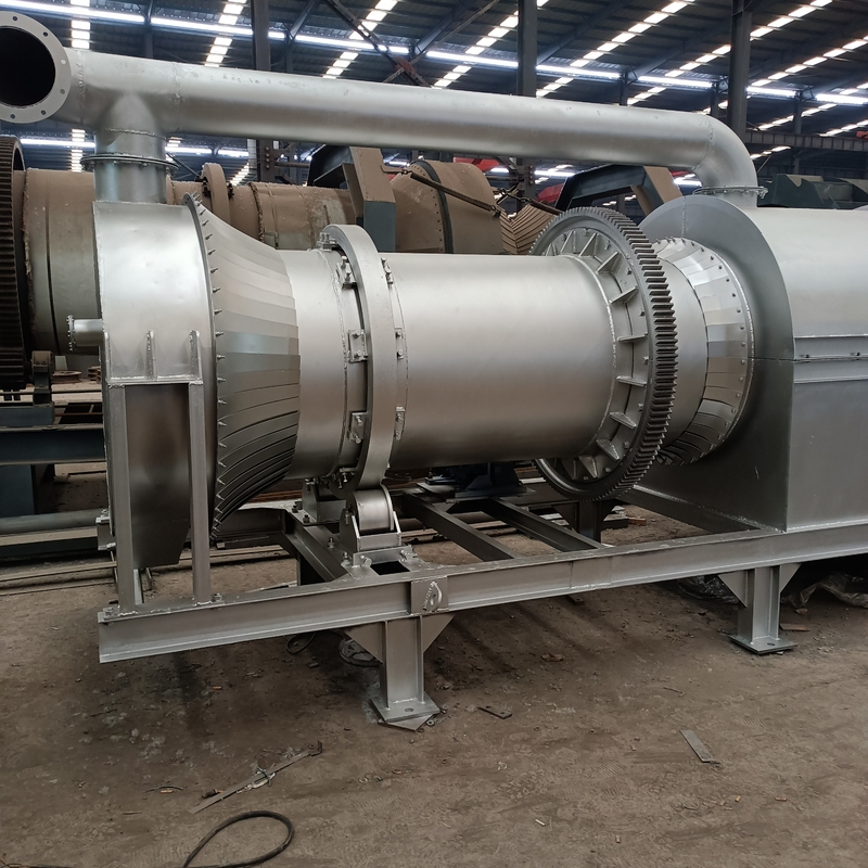 150 - rotierender horizontaler Brennofen 200kg/H mit AC380V Energie und 2 - 3rpm Umdrehungsgeschwindigkeit