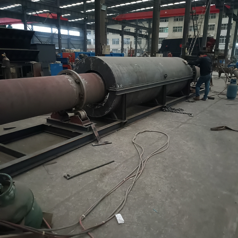 150 - rotierender horizontaler Brennofen 200kg/H mit AC380V Energie und 2 - 3rpm Umdrehungsgeschwindigkeit
