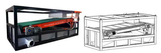 Magnetische Trennmaschine mit hohem Abhang für schwaches magnetisches Erz und nichtmagnetisches Erz