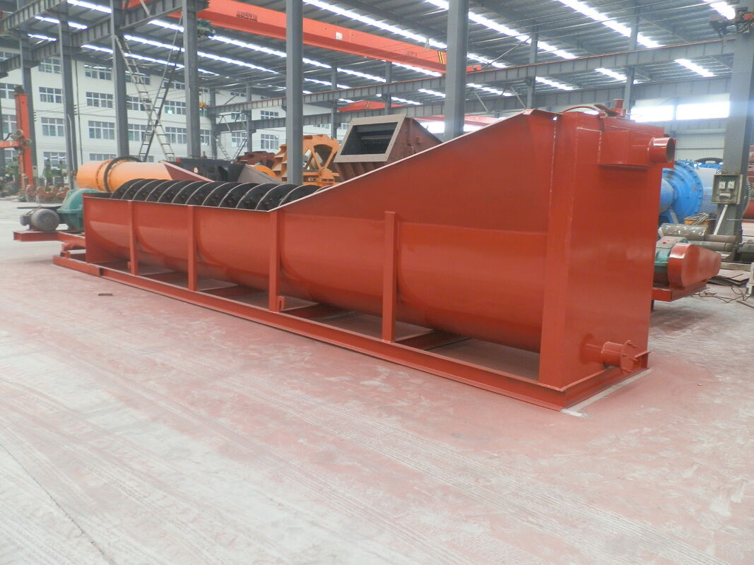 Spiral Sand Washing Machinery with 20-400 t/h Capacity 95%+ Cleaning Rate and Single or Double Spiral Options