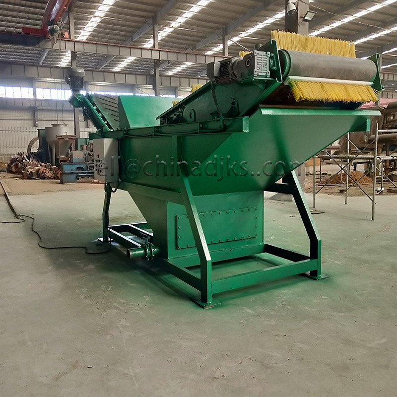 50-150 t/h Festmülltrennscheiben Siebe Neue Art Wassertrennung