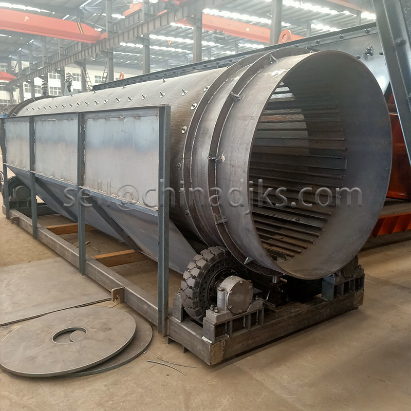 Gekerbte Motorantriebstrommel Trommelsieb-Drehfilter-For Various Materialss