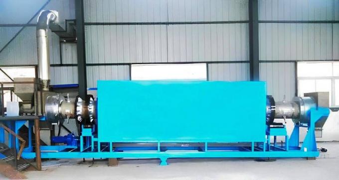 Anlage für die elektrische Pyrolyse mit Dauerheizung 30 kg/h 1